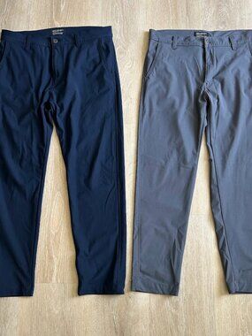 Two Pairs of Men's Levi XX Flex-Tech Chino Pants